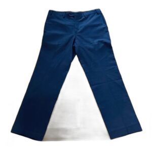 Trussini Dress Pants Men’s Size 34/28 Color Dark Blue 100% Wool Made Itlay